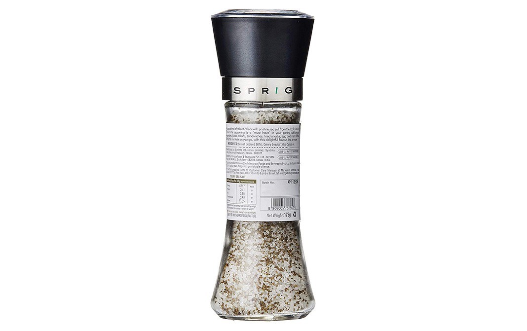 Sprig Celery Sea Salt Seasoning    Bottle  175 grams